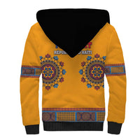 Personalized Haiti Dashiki Sherpa Hoodie - Wonder Print Shop