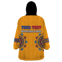 Personalized Haiti Dashiki Wearable Blanket Hoodie - Wonder Print Shop