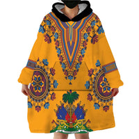 Personalized Haiti Dashiki Wearable Blanket Hoodie - Wonder Print Shop