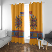 Personalized Haiti Dashiki Window Curtain - Wonder Print Shop