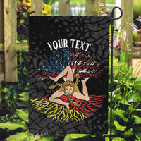 Personalized Sicilian Roots American Heritage Month Garden Flag - Wonder Print Shop