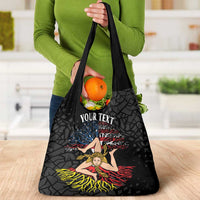 Personalized Sicilian Roots American Heritage Month Grocery Bag - Wonder Print Shop