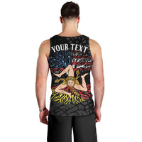 Personalized Sicilian Roots American Heritage Month Men Tank Top - Wonder Print Shop