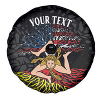 Personalized Sicilian Roots American Heritage Month Spare Tire Cover - Wonder Print Shop