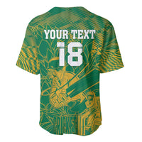 Custom Cricket South Africa Baseball Jersey Proteas Go Champion Green Version - Wonder Print Shop