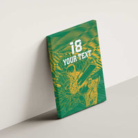 Custom Cricket South Africa Canvas Wall Art Proteas Go Champion Green Version - Wonder Print Shop