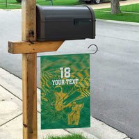 Custom Cricket South Africa Garden Flag Proteas Go Champion Green Version - Wonder Print Shop