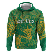 Custom Cricket South Africa Hoodie Proteas Go Champion Green Version - Wonder Print Shop