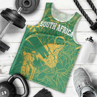 Custom Cricket South Africa Men Tank Top Proteas Go Champion Green Version - Wonder Print Shop