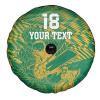 Custom Cricket South Africa Spare Tire Cover Proteas Go Champion Green Version - Wonder Print Shop