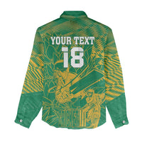 Custom Cricket South Africa Women Casual Shirt Proteas Go Champion Green Version - Wonder Print Shop