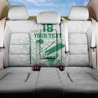Custom Cricket South Africa Back Car Seat Cover Proteas Go Champion White Version - Wonder Print Shop