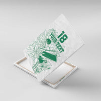 Custom Cricket South Africa Canvas Wall Art Proteas Go Champion White Version - Wonder Print Shop