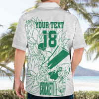 Custom Cricket South Africa Hawaiian Shirt Proteas Go Champion White Version - Wonder Print Shop