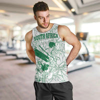 Custom Cricket South Africa Men Tank Top Proteas Go Champion White Version - Wonder Print Shop