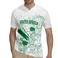 Custom Cricket South Africa Rugby Jersey Proteas Go Champion White Version - Wonder Print Shop