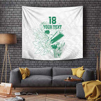 Custom Cricket South Africa Tapestry Proteas Go Champion White Version - Wonder Print Shop