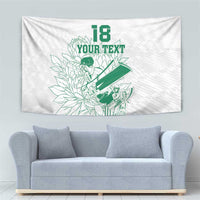 Custom Cricket South Africa Tapestry Proteas Go Champion White Version - Wonder Print Shop