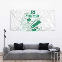 Custom Cricket South Africa Tapestry Proteas Go Champion White Version - Wonder Print Shop