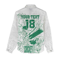 Custom Cricket South Africa Women Casual Shirt Proteas Go Champion White Version - Wonder Print Shop