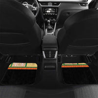 Africa Dashiki Car Mats Embroidery Neckline Floral Pattern - Wonder Print Shop