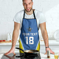 Custom West Knights of Yorkshire Apron Skate Hard Hit Harder Blue Version - Wonder Print Shop