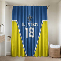 Custom West Knights of Yorkshire Bathroom Set Skate Hard Hit Harder Blue Version - Wonder Print Shop