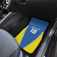 Custom West Knights of Yorkshire Car Mats Skate Hard Hit Harder Blue Version - Wonder Print Shop