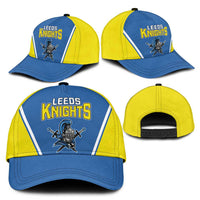 West Knights of Yorkshire Classic Cap Skate Hard Hit Harder Blue Version - Wonder Print Shop