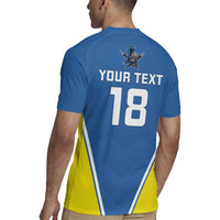 Custom West Knights of Yorkshire Rugby Jersey Skate Hard Hit Harder Blue Version - Wonder Print Shop