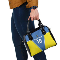 Custom West Knights of Yorkshire Shoulder Handbag Skate Hard Hit Harder Blue Version - Wonder Print Shop