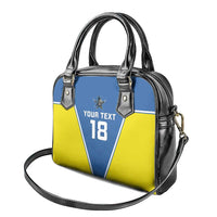 Custom West Knights of Yorkshire Shoulder Handbag Skate Hard Hit Harder Blue Version - Wonder Print Shop