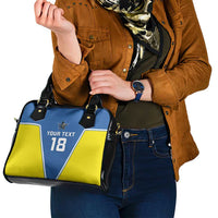 Custom West Knights of Yorkshire Shoulder Handbag Skate Hard Hit Harder Blue Version - Wonder Print Shop