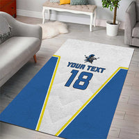 Custom West Knights of Yorkshire Area Rug Skate Hard Hit Harder White Version - Wonder Print Shop