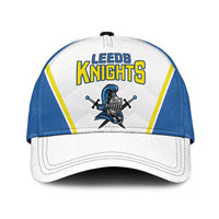 West Knights of Yorkshire Classic Cap Skate Hard Hit Harder White Version - Wonder Print Shop