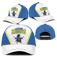 West Knights of Yorkshire Classic Cap Skate Hard Hit Harder White Version - Wonder Print Shop