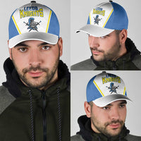 West Knights of Yorkshire Classic Cap Skate Hard Hit Harder White Version - Wonder Print Shop