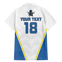 Custom West Knights of Yorkshire Family Matching Mermaid Dress and Hawaiian Shirt Skate Hard Hit Harder White Version - Wonder Print Shop