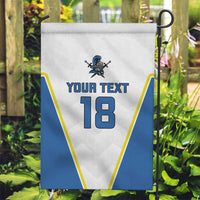Custom West Knights of Yorkshire Garden Flag Skate Hard Hit Harder White Version - Wonder Print Shop