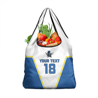 Custom West Knights of Yorkshire Grocery Bag Skate Hard Hit Harder White Version - Wonder Print Shop