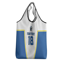 Custom West Knights of Yorkshire Grocery Bag Skate Hard Hit Harder White Version - Wonder Print Shop