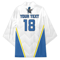 Custom West Knights of Yorkshire Kimono Skate Hard Hit Harder White Version - Wonder Print Shop