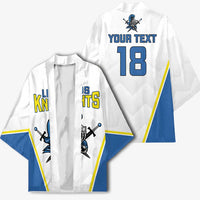 Custom West Knights of Yorkshire Kimono Skate Hard Hit Harder White Version - Wonder Print Shop