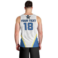 Custom West Knights of Yorkshire Men Tank Top Skate Hard Hit Harder White Version - Wonder Print Shop