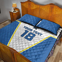 Custom West Knights of Yorkshire Quilt Bed Set Skate Hard Hit Harder White Version - Wonder Print Shop