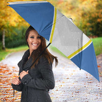 Custom West Knights of Yorkshire Umbrella Skate Hard Hit Harder White Version - Wonder Print Shop