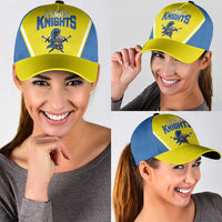 West Knights of Yorkshire Classic Cap Skate Hard Hit Harder Yellow Version - Wonder Print Shop