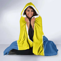 Custom West Knights of Yorkshire Hooded Blanket Skate Hard Hit Harder Yellow Version - Wonder Print Shop