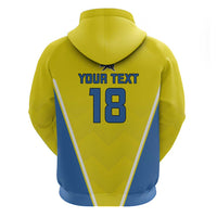 Custom West Knights of Yorkshire Hoodie Skate Hard Hit Harder Yellow Version - Wonder Print Shop