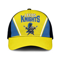 West Knights of Yorkshire Mesh Trucker Cap Skate Hard Hit Harder Yellow Version - Wonder Print Shop